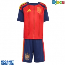 Španjolska Domaci Dres za djecu SP 2026 Kratak Rukav (+ Kratke hlače)